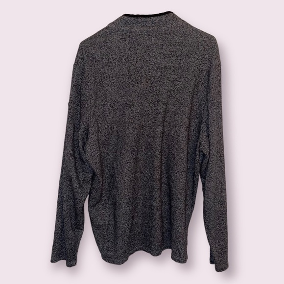 Vertical Comstock Grey Quarter Zip Pullover Sweater Mens Size XL - Picture 3 of 6